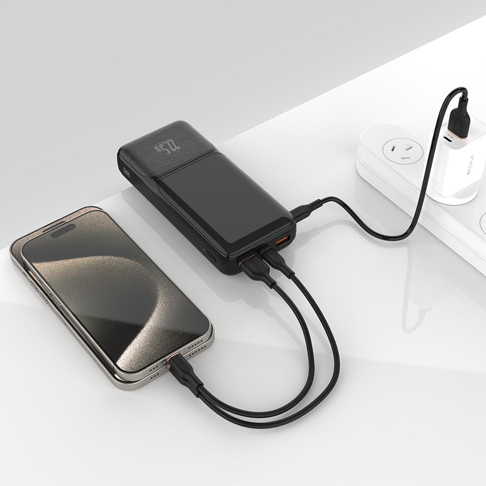 iQuick POWER SQUARE 0 Digital Display Power Bank 20,000mAh 22.5W