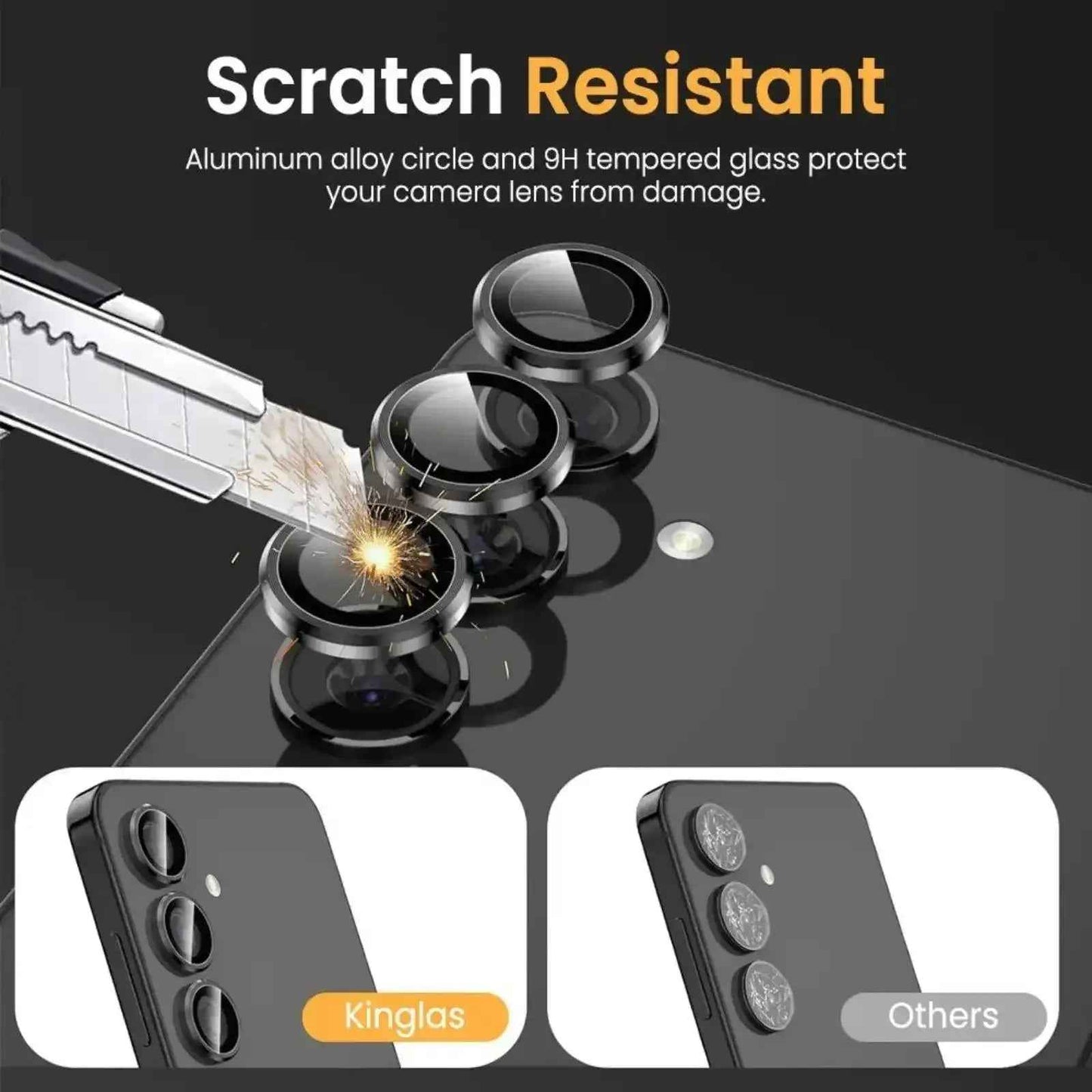 Kinglas Camera Lens Protector for Samsung Galaxy S24