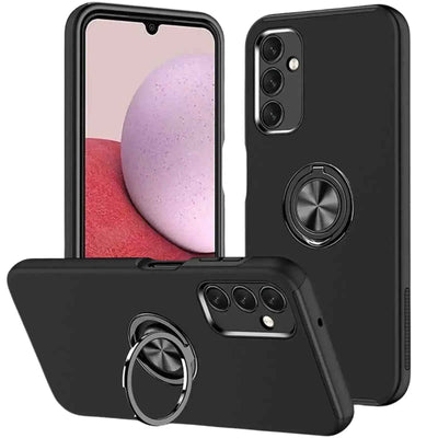 Magnetic Ring Holder Shockproof Cover Case for Samsung Galaxy A14 4G / 5G