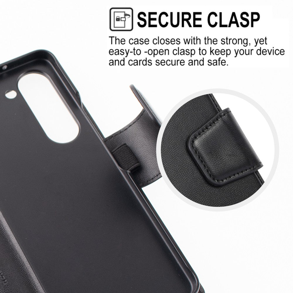 Hanman PU Flip Leather Wallet Case for Samsung Galaxy A07 4G