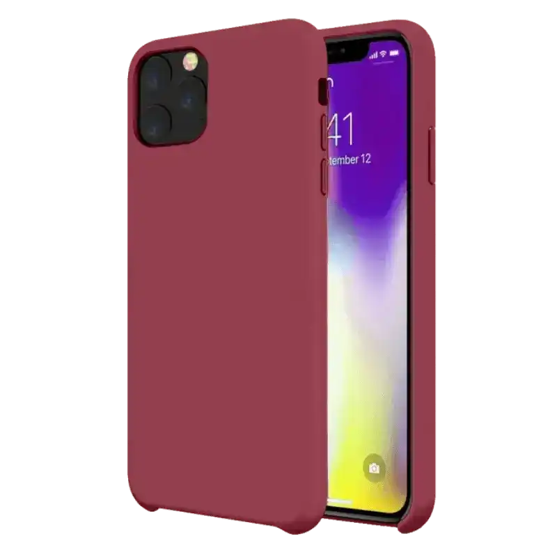 Mycase Feather Iphone 11 Pro Max 2019 6.5 - Berry Red - MyMobile