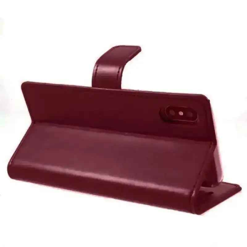 Mycase Leather Folder Iphone 11 Pro Max 2019 6.5 - Berry Red