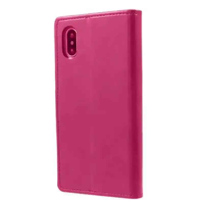 Mycase Leather Folder Iphone Xs Max 6.5 - Pink