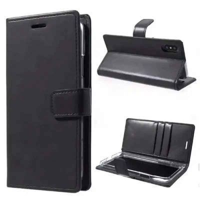 Mycase Leather Folder Samsung Note 9 - Black