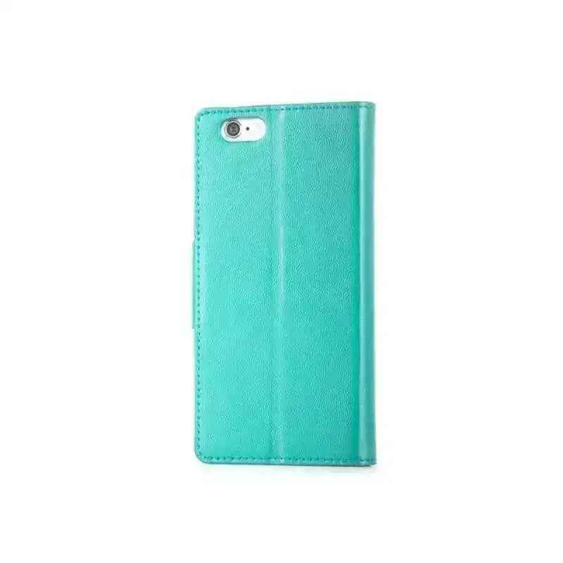 Mycase Leather Wallet Samsung J5 Prime Emerald