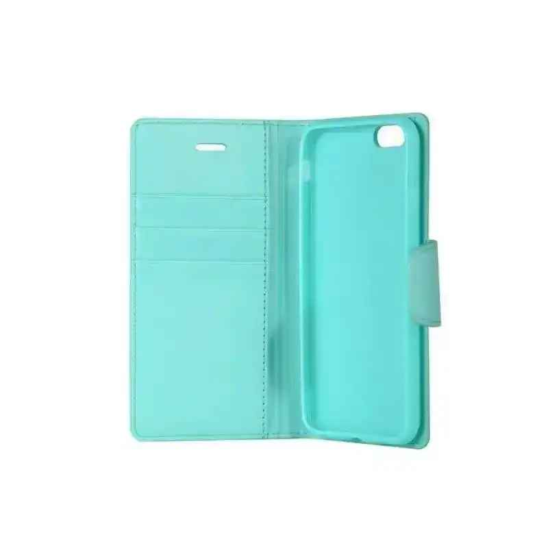 Mycase Leather Wallet Samsung Note 8 Emerald