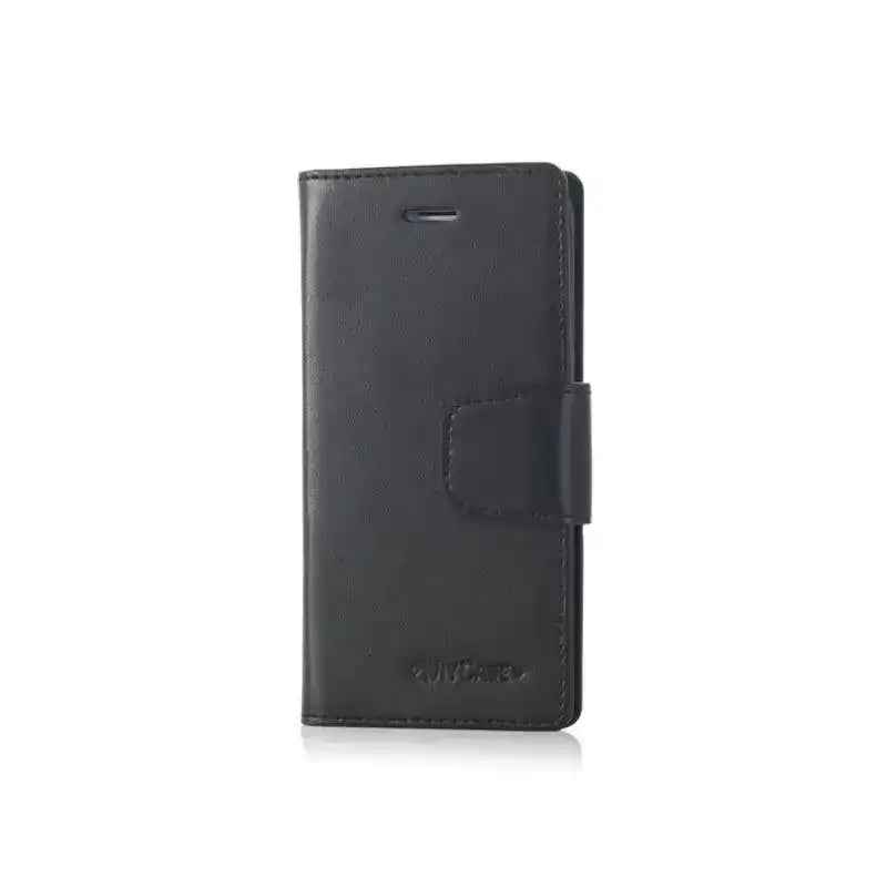 Mycase Leather Wallet Samsung S8 - Black