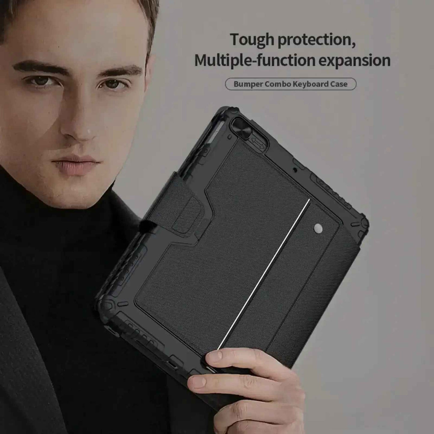 Nillkin Bumper Combo Separation Keyboard Case - iPad 10.2 / 2019/2020/2021