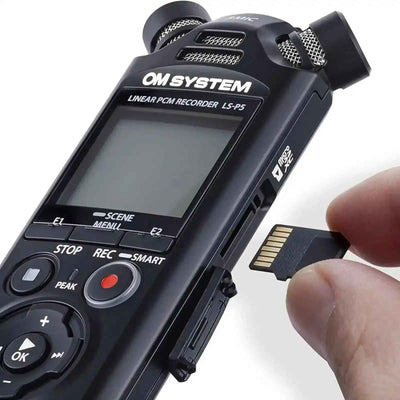 OM System LS-P5 Linear PCM Recorder