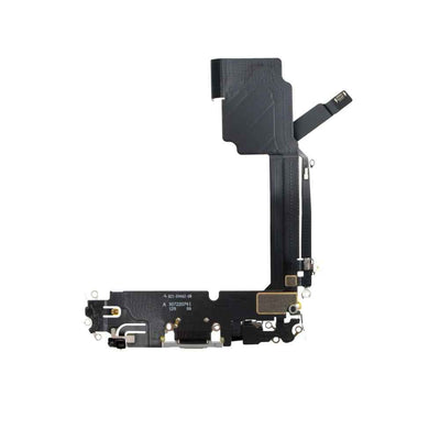 Charging Port for iPhone 15 Pro Max (PULL-A)-White Titanium