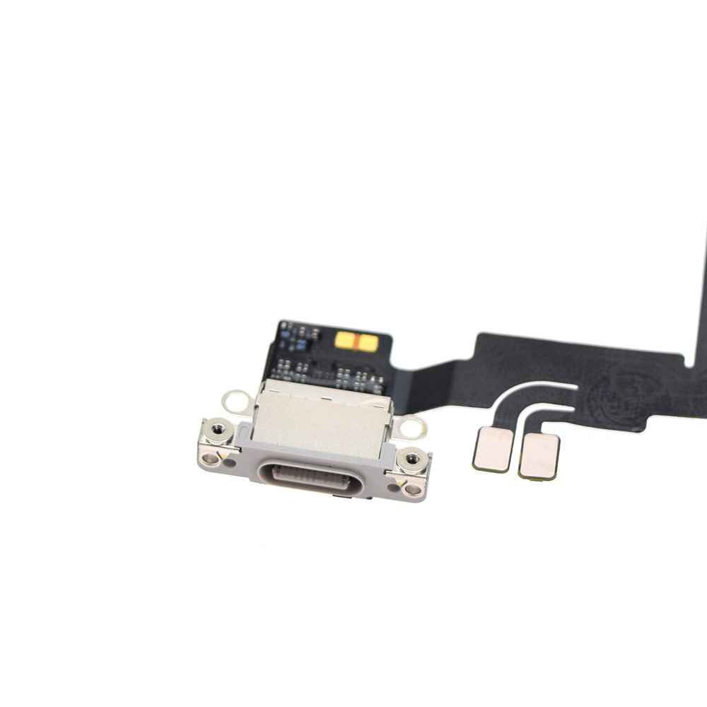 Charging Port for iPhone 16 Pro Max (PULL-A)-White Titanium
