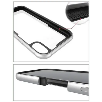 Pure Adventure Metal Case Iphone Plus 8 / 7 / 6 - Silver - MyMobile