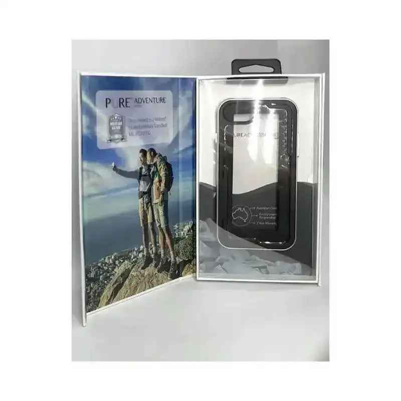 Pure Adventure Metal Case Iphone Plus 8 / 7 / 6 - Silver