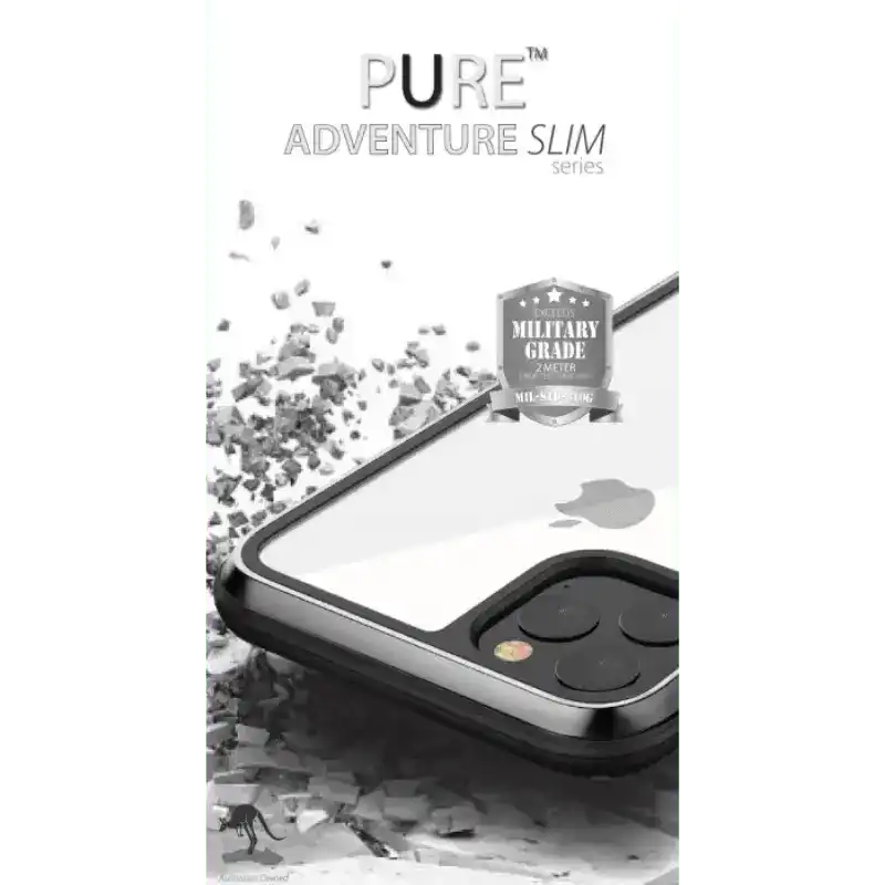 Pure Adventure Slim Metal Case Iphone 11 2019 6.1 - Silver - MyMobile