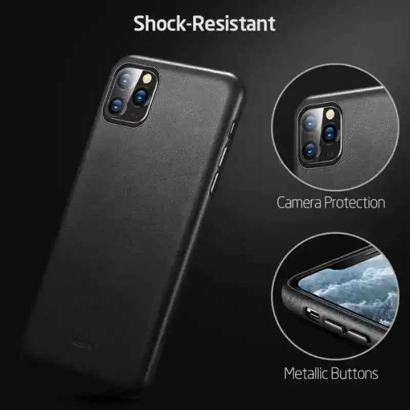 Pure Business Black leather case Iphone 12 Mini 5.4