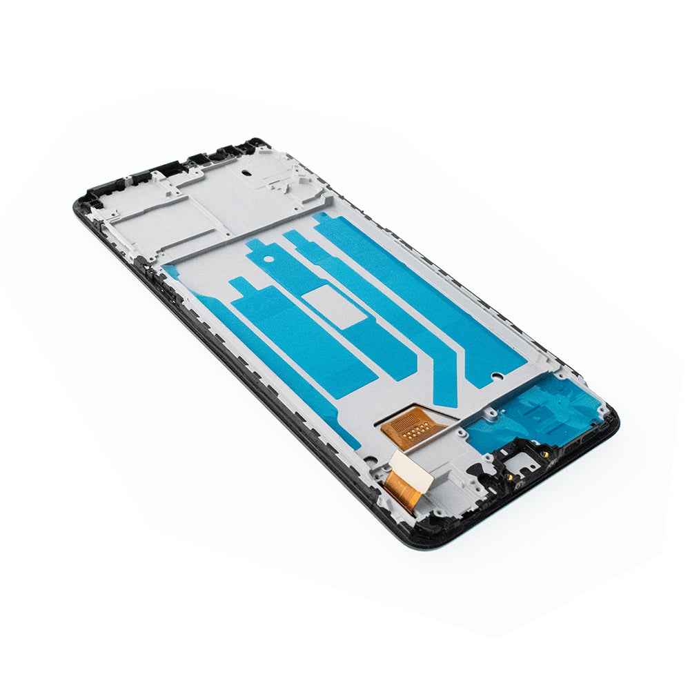 AMPLUS LCD Screen Digitizer with Frame for OPPO R11s Plus-White