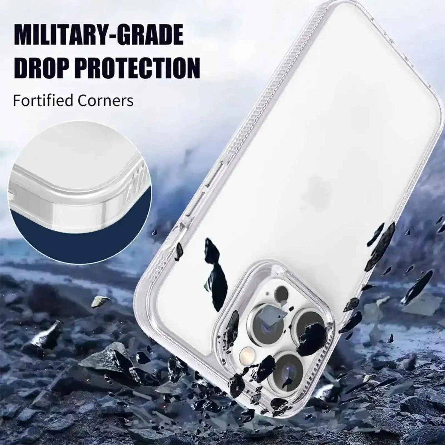 ReDefine Frosted Matte Shockproof Cover Case for iPhone 15 Plus