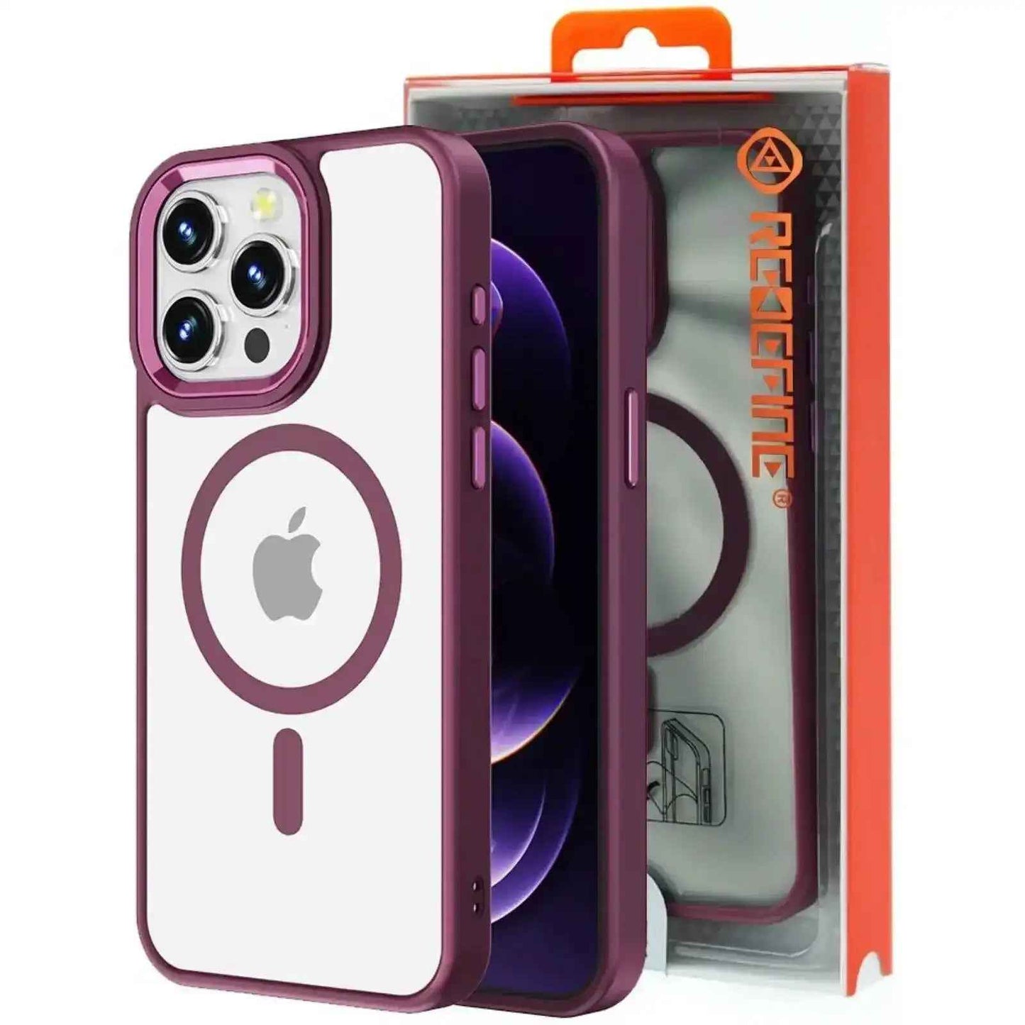 ReDefine Metal Camera Lens Magnetic Magsafe Case for iPhone 15 Pro
