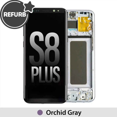 REFURB OLED Screen Replacement Digitizer With Frame For Samsung Galaxy S8 Plus G955F-Maple Gold