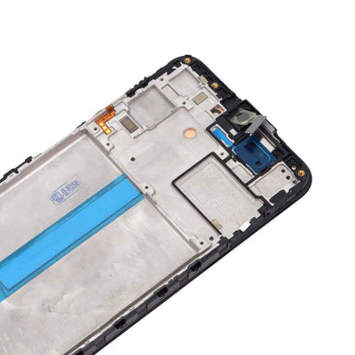 REFURB OLED Screen Replacement Digitizer with Frame for Samsung Galaxy A25 5G A256B-Brave Black