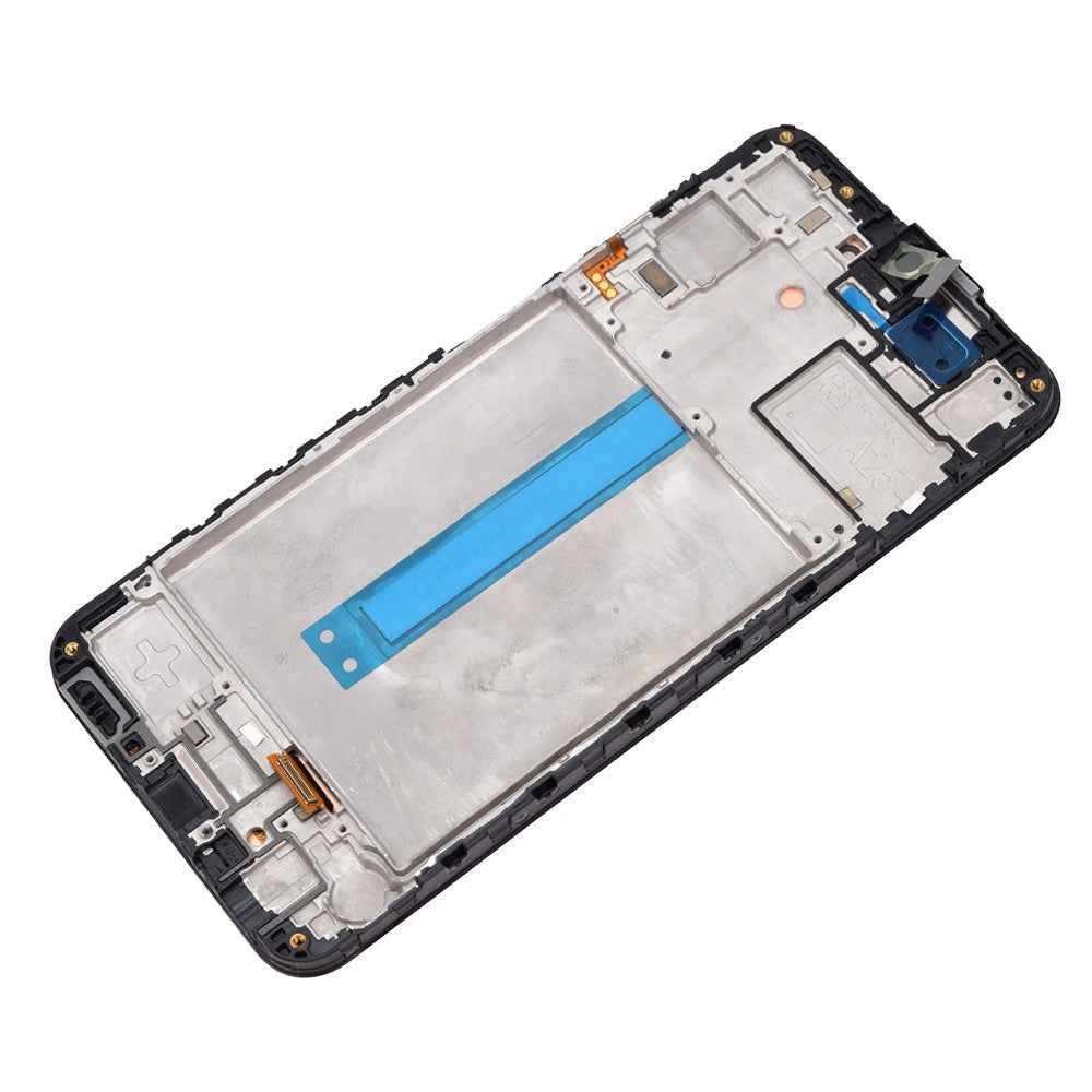 REFURB OLED Screen Replacement Digitizer with Frame for Samsung Galaxy A25 5G A256B-Brave Black