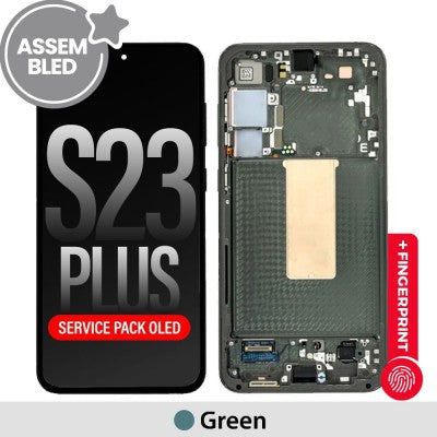 ASSEMBLED OLED Screen Replacement with Frame for Samsung Galaxy S23 Plus S916B