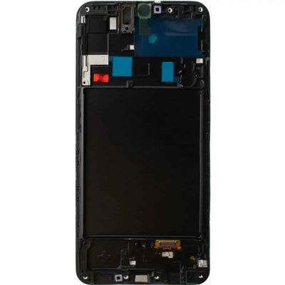 Samsung Galaxy A20 A205F AMPLUS OLED Screen Replacement Digitizer with Frame-Black