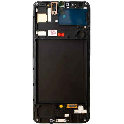 Samsung Galaxy A30s A307F AMPLUS OLED Screen Replacement Digitizer with Frame-Prism Crush Black