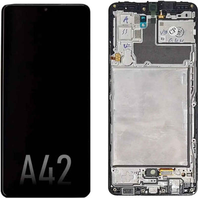 Samsung Galaxy A42 5G A426 OLED Screen Replacement Digitizer GH82-24376A/24375A (Service Pack)-Black