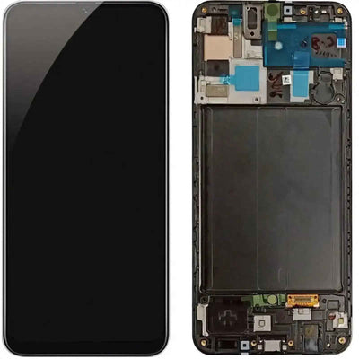 Samsung Galaxy A50 A505F OLED Screen Replacement Digitizer GH82-19204A/19714A/19289A/19713A/19711A (Service Pack)-Black