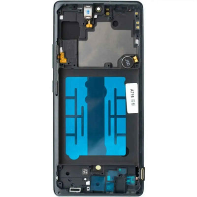 Samsung Galaxy A71 5G A716B AMPLUS OLED Screen Replacement Digitizer with Frame-Prism Cube Black