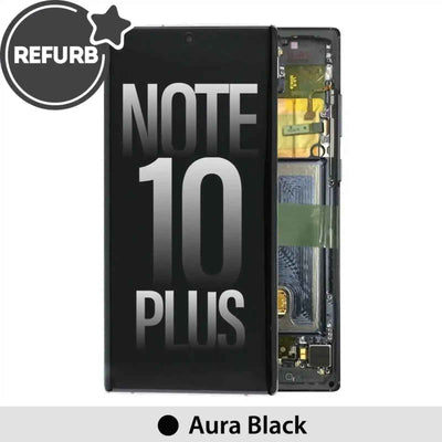 Samsung Galaxy Note 10 Plus REFURB OLED Screen Replacement Digitizer with Frame