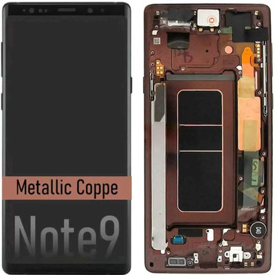 Samsung Galaxy Note 9 N960F OLED Screen Replacement Digitizer GH97-22269D22270D (Service Pack)-Metallic Copper