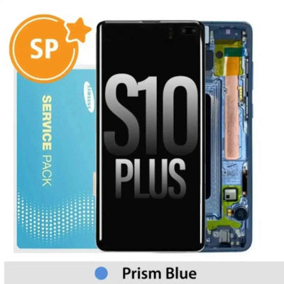 Samsung Galaxy S10 Plus G975F OLED Screen Replacement Digitizer (Service Pack)