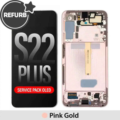 Samsung Galaxy S22 Plus S906B REFURB OLED Screen Replacement (SERVICE PACK SCREEN REFURBISH NEW FRAME ASSEMBLED )
