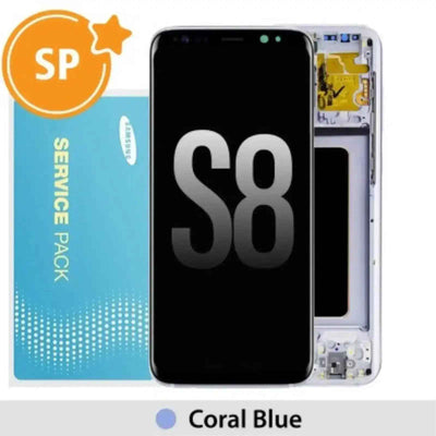 Samsung Galaxy S8 G950F OLED Screen Replacement Digitizer (Service Pack)