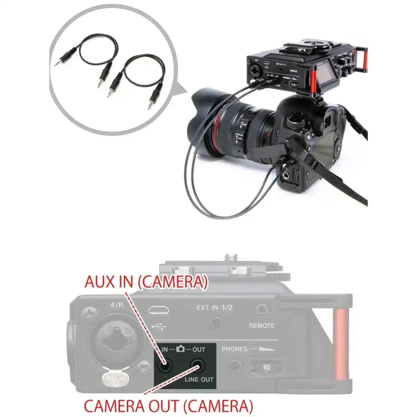 Tascam AK-DR70C Accessory Pack