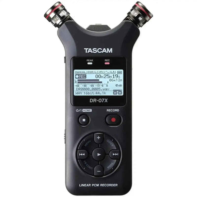 Tascam DR-07X Handheld Digital Audio Recorder