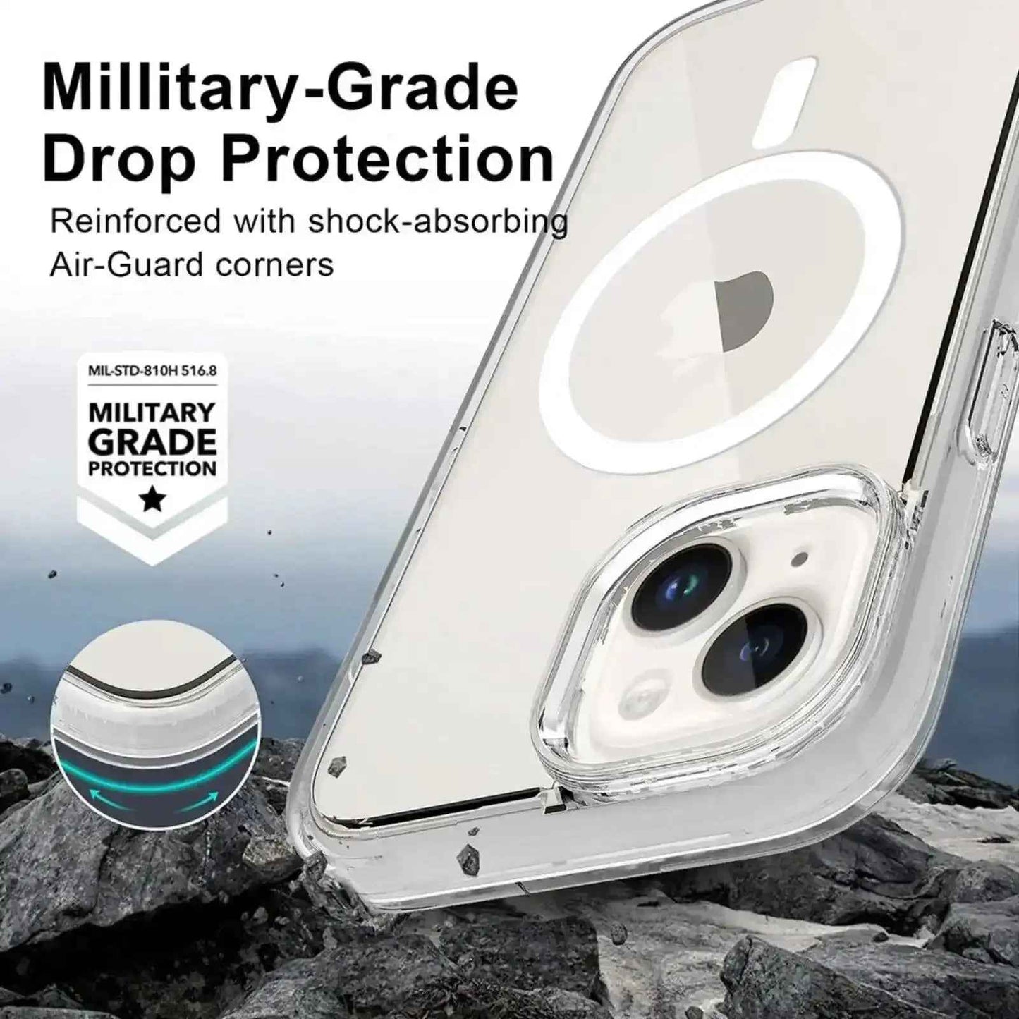Ultimake Shockproof Magsafe Cover Case for iPhone 15