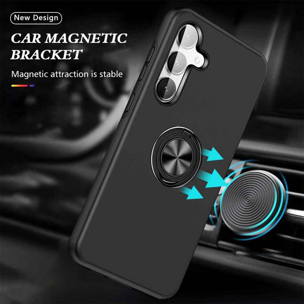 Magnetic Ring Holder Shockproof Case Cover for Samsung Galaxy S25 FE