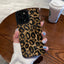 Cartoon Phone Case All-inclusive Gold Leopard Print For iPhone 16