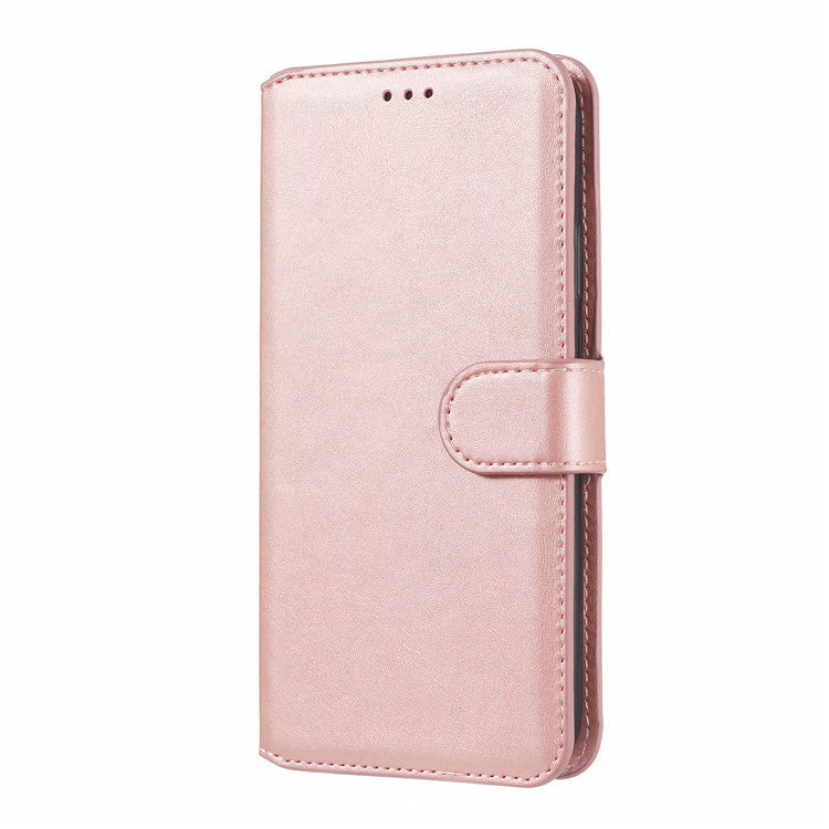 Classic Calf Pattern Solid Color Leather Phone Case For Samsung Galaxy A series