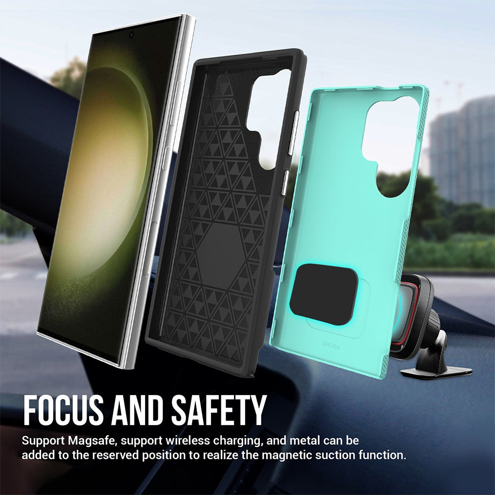 Rhinos Rugged Shockproof Case Cover for Samsung Galaxy S24 Ultra