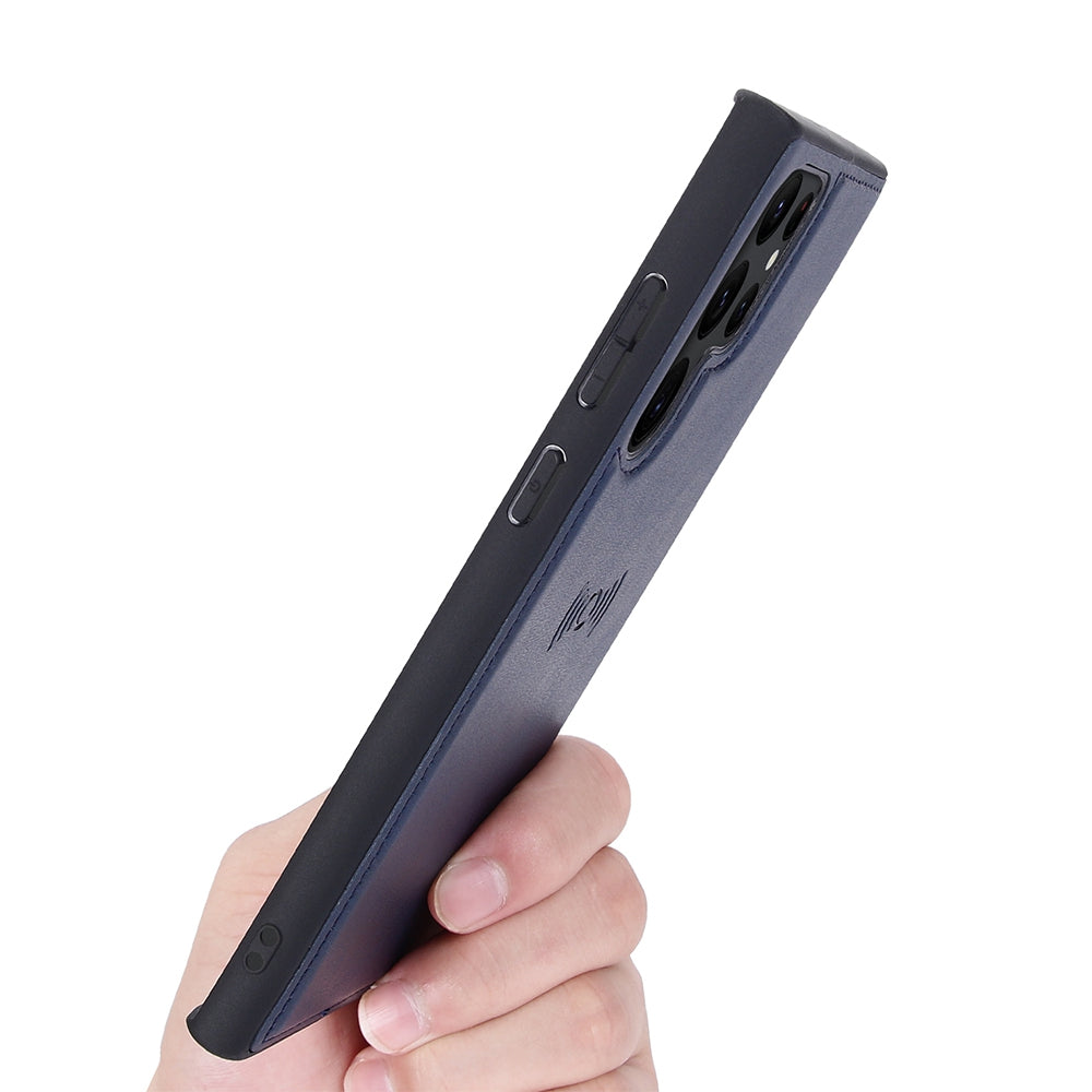 Hanman 2 in 1 Detachable Flip Leather Wallet Case With Magnetic Ring for Samsung Galaxy S24 Ultra