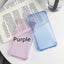 Simple Color Transparent Mobile Phone Case - MyMobile