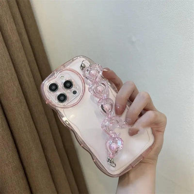 Jelly Powder Aixin Chain Mobile Phone Shell Online Only