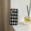 New Plush Rhombus Shockproof Mobile Phone Case Online Only