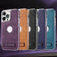 High Grade Leather Stand Phone Case For iPhone 14