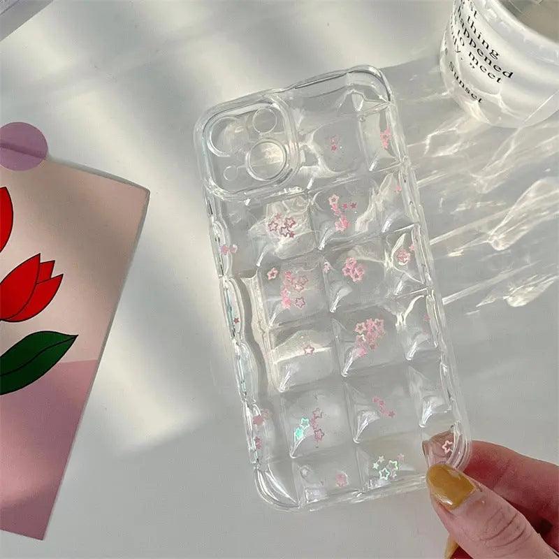 Transparent Mobile Protective Case Fall Proof Female - MyMobile