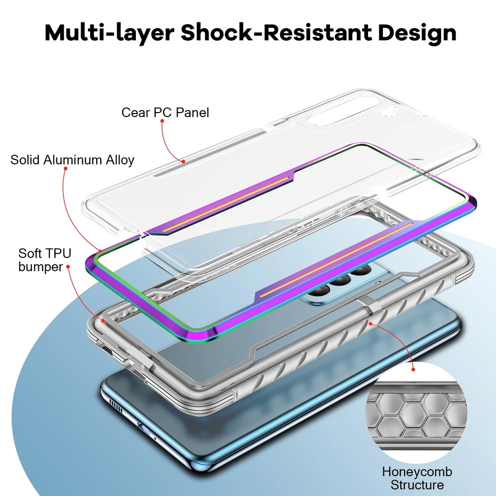 REDEFINE Shield Shockproof Heavy Duty Armor Case Cover for Samsung Galaxy S24 Plus